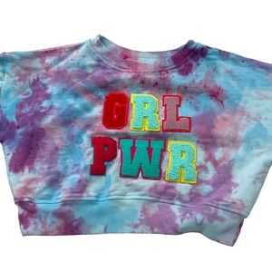Girl Power Crop Sweater
